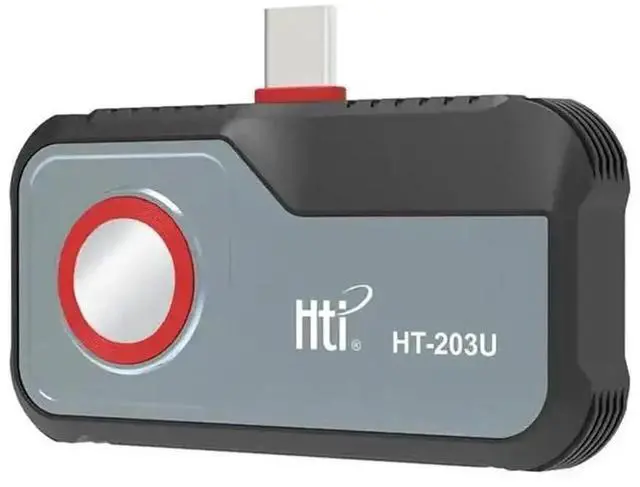 Alt view image 13 of 14 - HTi HT-203U Thermal Camera 256 x 192 IR Resolution Thermal Imager for Android