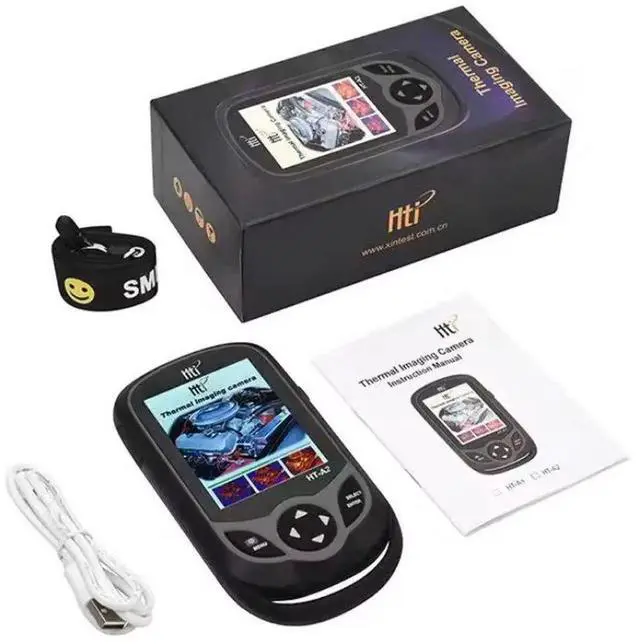 Alt view image 3 of 7 - HTI HT-A2+ Thermal Imaging Camera 256X192 Dual-Camera IR Imager -20-550