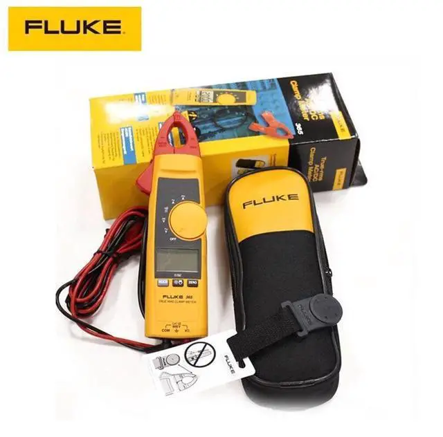 Alt view image 3 of 7 - Fluke 365 Clamp Meter Tool True-RMS w/ 18mm Detachable Jaw AC/DC w/ Case F365