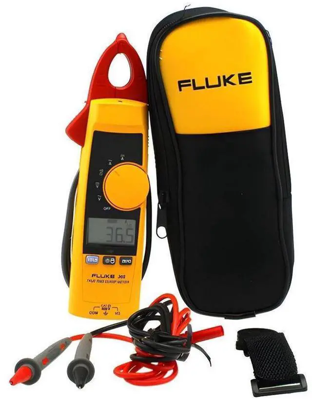 Alt view image 2 of 7 - Fluke 365 Clamp Meter Tool True-RMS w/ 18mm Detachable Jaw AC/DC w/ Case F365