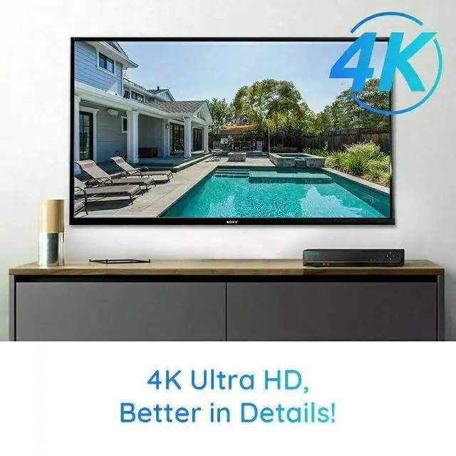 Alt view image 2 of 7 - Hi,kv,ision 8Ch 8POE NVR DS-7608NI-M2/8P 32MP M Series 8K Acusesne 2HDD 128 Mbps