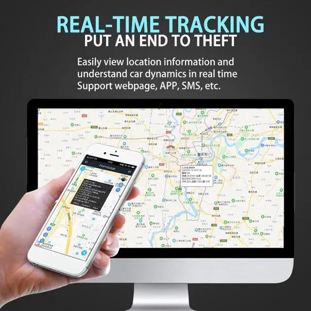 Alt view image 6 of 6 - OBD2 II GPS Tracker Real Time Vehicle Tracking Device GSM GPRS Car Truck Locator