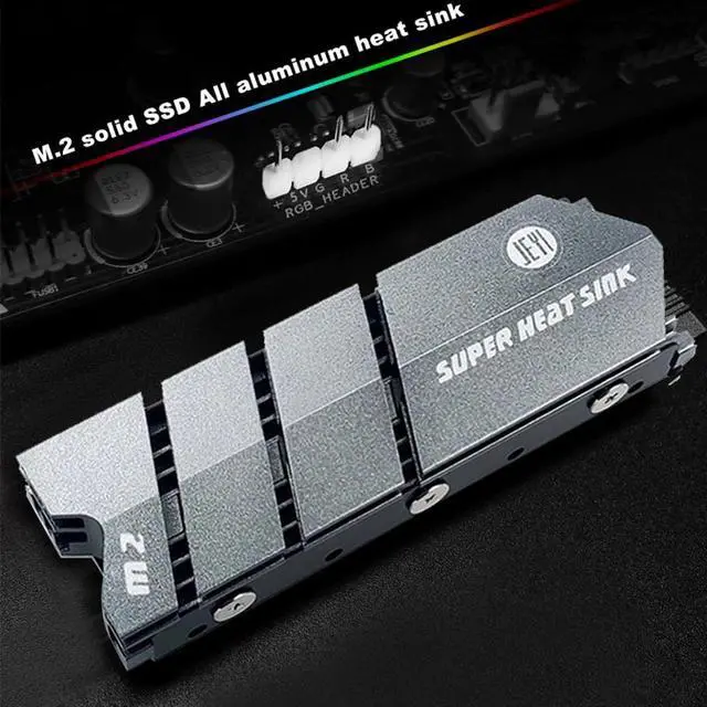 Alt view image 5 of 6 - Heatsink Solid State Heatsink Heat M.2 Cooling Vest Radiator Cooler Heat Sink Heat Pads for NGFF NVME 2280 SSD Hard Drive Disk