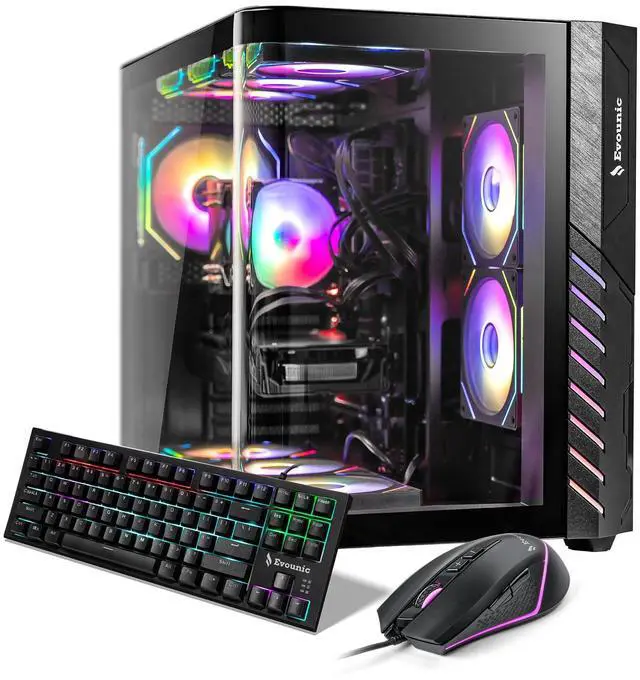 Main image of High-FPS ARGB Gaming PC i7-10700KF 5.1GHz, GTX1080 Ti 11GB DDR5X, 16GB DDR4 RAM, 1TB SSD, WiFi6 BT5.4, Windows 11 Pro, ARGB Fans x9