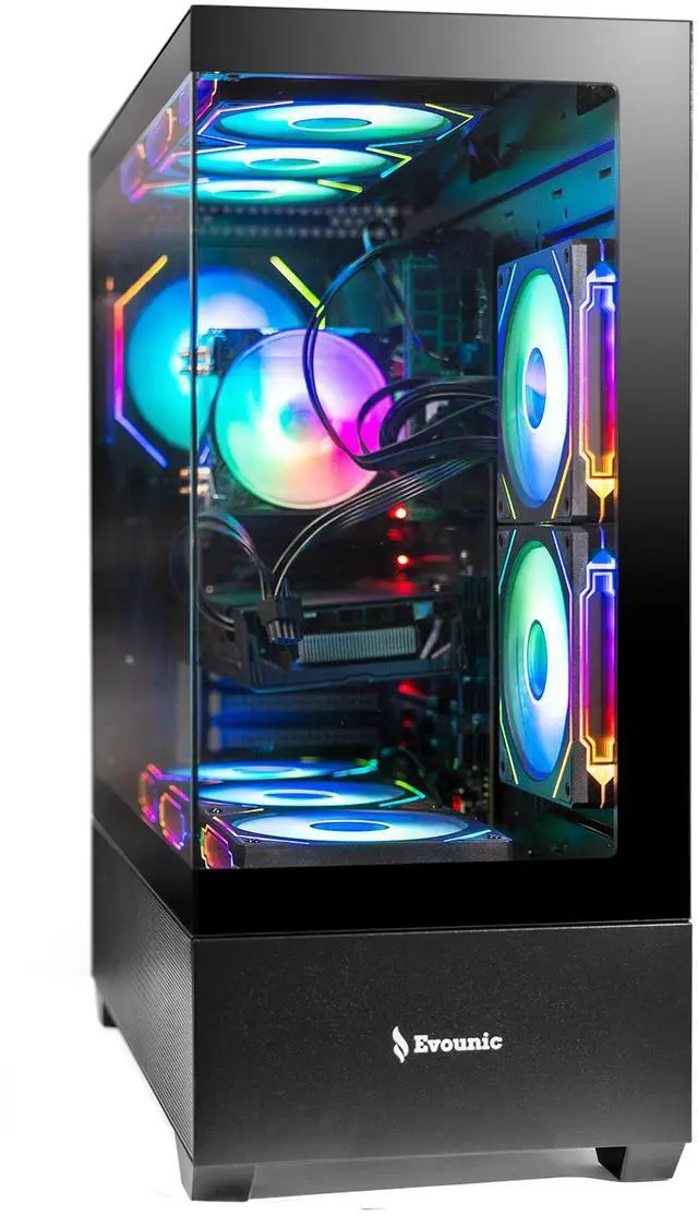 Main image of Prebuilt Gaming PC Desktop, RTX 5060 Gaming Computer, Ryzen 7 5800X, 16GB RAM, 1TB NVMe SSD, WiFi 6, Windows 11,ARGB Fans, VR Ready, High FPS 1440P Gaming PC