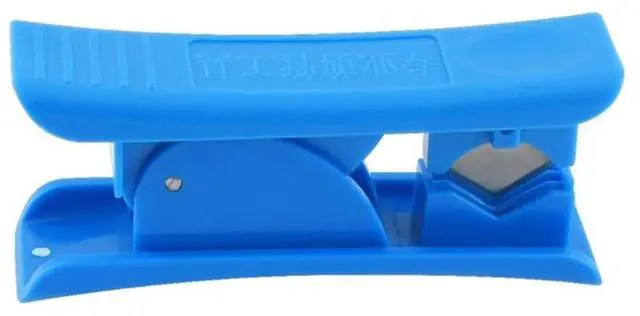 Alt view image 4 of 5 - Tubo de plástico PU de nailon y PVC, cortador de manguera para cortar, herramienta neumática de 12mm
