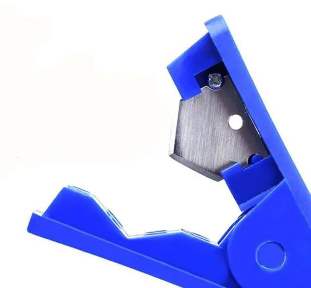 Alt view image 3 of 5 - Tubo de plástico PU de nailon y PVC, cortador de manguera para cortar, herramienta neumática de 12mm