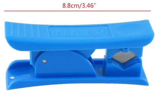 Alt view image 2 of 5 - Tubo de plástico PU de nailon y PVC, cortador de manguera para cortar, herramienta neumática de 12mm