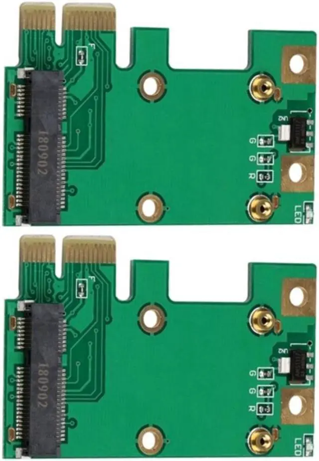 Main image of 2 Pack PCIE to Mini PCIE Adapter Card, Efficient, Lightweight and Portable Mini PCIE to USB3.0 Adapter Card