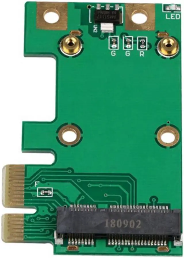 Alt view image 3 of 6 - 2 Pack PCIE to Mini PCIE Adapter Card, Efficient, Lightweight and Portable Mini PCIE to USB3.0 Adapter Card