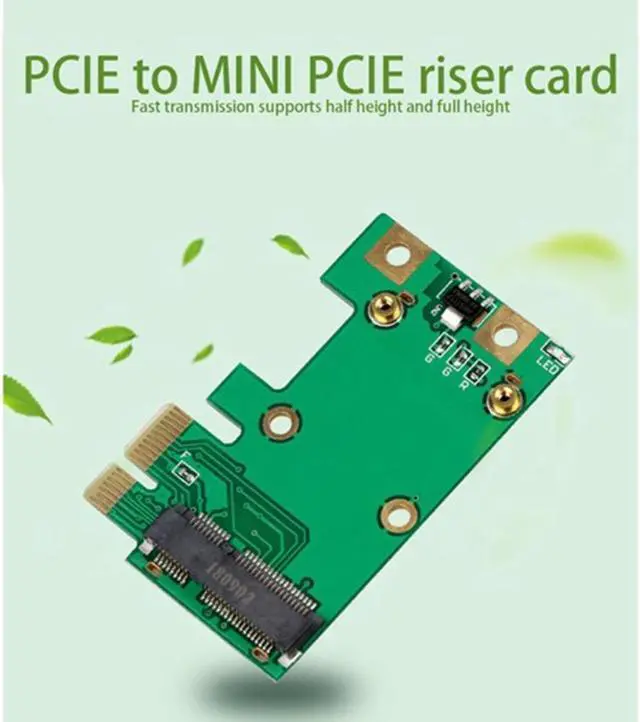 Alt view image 4 of 6 - 2 Pack PCIE to Mini PCIE Adapter Card, Efficient, Lightweight and Portable Mini PCIE to USB3.0 Adapter Card