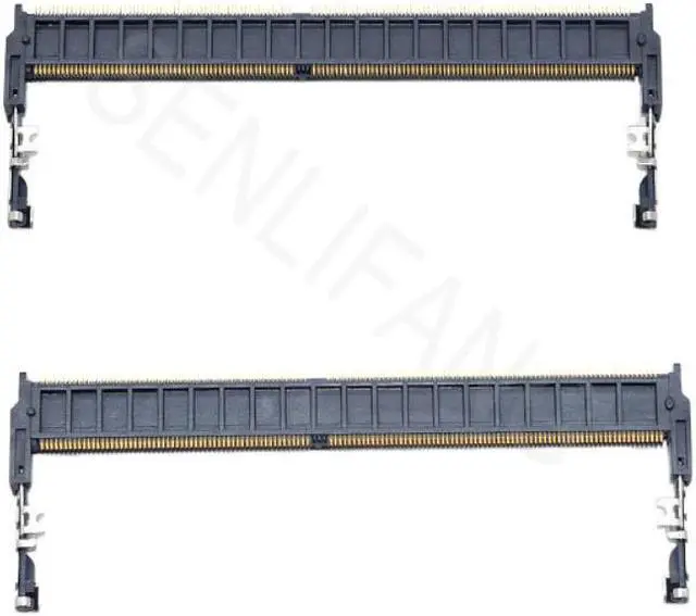 Alt view image 2 of 2 - DDR4 260P 1.2V 5.2H Connectors Laptop Notebook Memory Slot Sockets 260PIN reverse