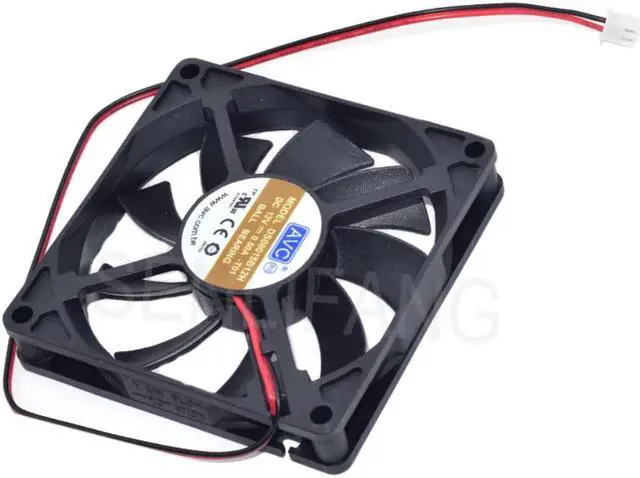 Main image of For 80*80*15 8CM DC12V 0.50A DS08015B12H dual ball 2pin large air flow fan