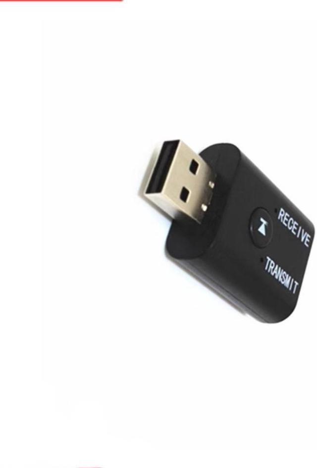 Alt view image 3 of 3 - USB Bluetooth 5.0 Adapter 2 In 1, USB Bluetooth Receiver/ Transmitter,AUX-in 3.5 Mm Jack, Denoise HIFI Music for TV