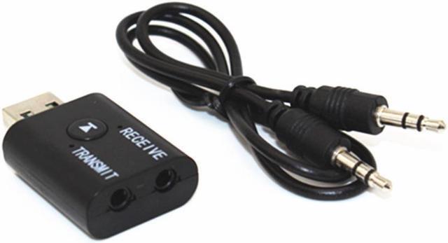 Main image of USB Bluetooth 5.0 Adapter 2 In 1, USB Bluetooth Receiver/ Transmitter,AUX-in 3.5 Mm Jack, Denoise HIFI Music for TV
