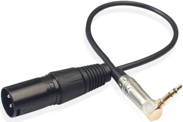 Main image of 0.3m 3.5mm Stereo TRS Male To XLR 3Pin Male Audio Cable Microphone Extension Cable Wire Cord Line for TRS