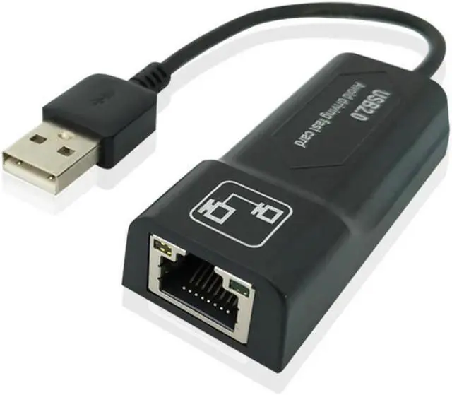 Main image of USB Ethernet Adapter USB 2.0 Network Card to RJ45 Lan for Win7/Win8/Win10 Laptop Ethernet USB