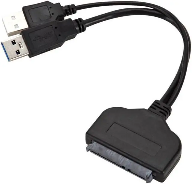 Alt view image 3 of 3 - USB 3.0 To SATA 22 Pin Adapter for 2.5 Inch HDD SSD USB 3.0 To SATA External Power Hard Disk Drive Converter Cable