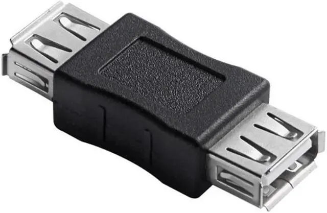 Alt view image 3 of 3 - 1 Piece USB 2.0 Extender Female To Female Cord Adapter Data Cable 2.0 Extender Cord for PC TV USB Usb Micro Sd Adapter