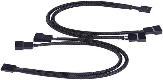 Main image of 1PC 4 Pin PWM Splitter Cable 4Pin PWM Female To 3/4 Pin PWM Adapter Cable for Computer CPU Case Fan Adapter Power Cable