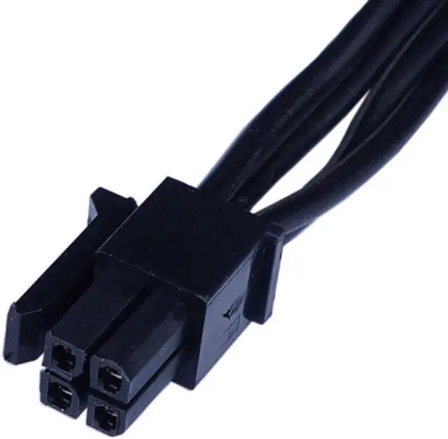 Alt view image 2 of 3 - Motherboard Small 4pin To Sata Hard Drive Power Cord Mini 4P Re-serial SSD Single Hard Drive Power Extension Cord