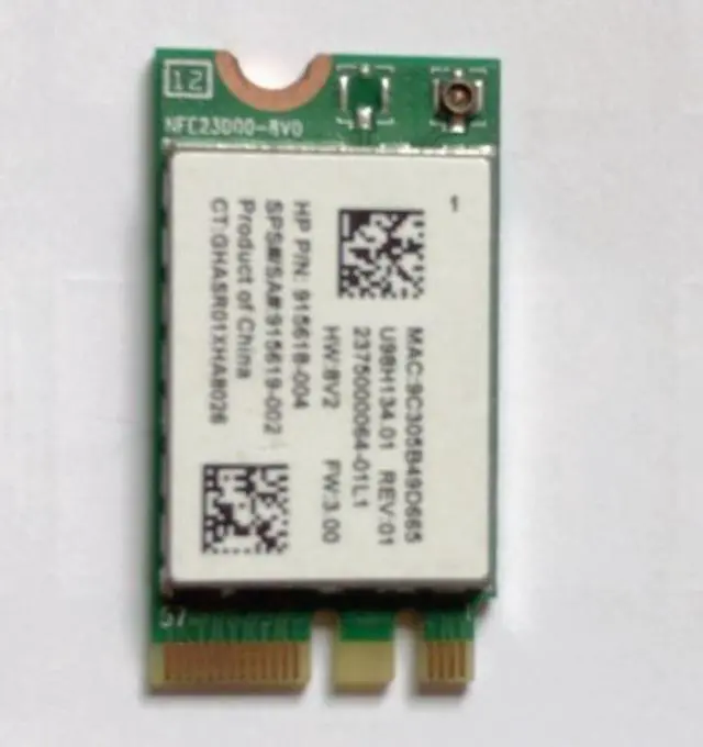 Main image of adapter for HP 915619-002 Realtek RTL8723DE wireless wifi 802.11bgn NGFF Card