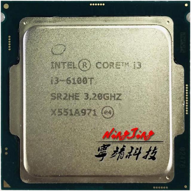 Intel Core i3-6100T i3 6100T 3.2 GHz Dual-Core Quad-Thread CPU ...