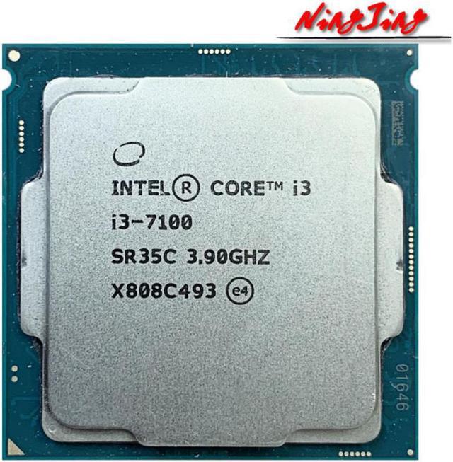 Intel Core i3-7100 i3 7100 3.9 GHz Dual-Core Quad-Thread CPU Processor 3M  51W LGA 1151 Motherboard Accessories