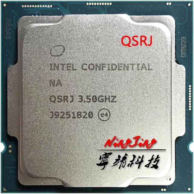 Intel Core i5-10600K es i5 10600K es QSRJ 3.5 GHz Six-Core Twelve