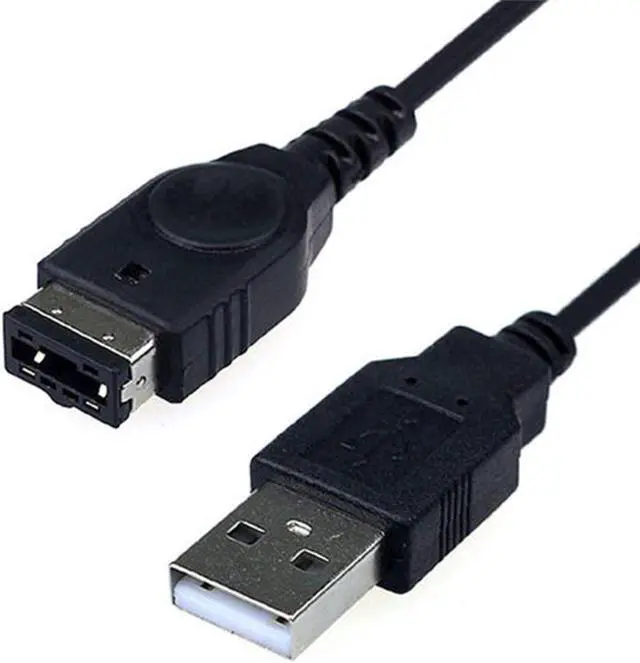 Main image of 1PC Black USB Charging Advance Line Cord Charger Cable for/SP/GBA/GameBoy/NS/DS Hot sale