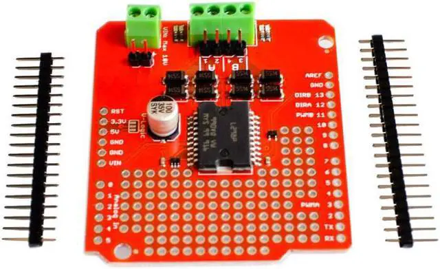 Main image of Ardumoto L298P AVR/LPC/STM32 UNO/MEGA Motor-Driver Shield