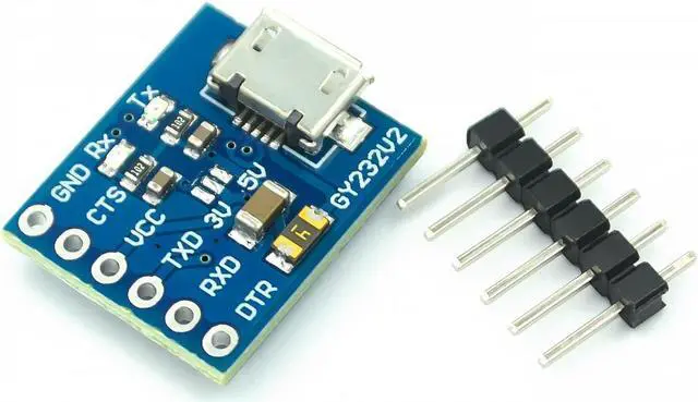 Main image of USB to TTL FT232RL communication module flash board GY232V2 MICRO FT232RL USB