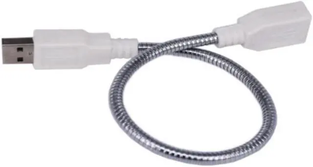 Main image of LED Light Adapter Cable 360 Degree Bending Metal Flexible Tube USB Extension Cable Male To Female Extender Cable For Laptop PC