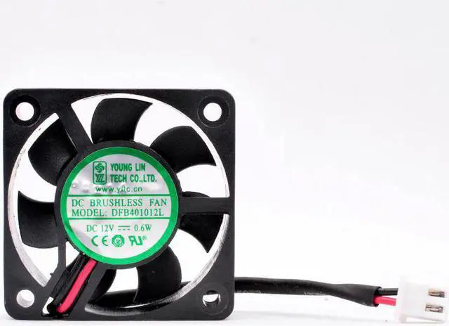 Main image of DFB401012L 4cm 40mm fan 40x40x10mm DC12V 0.6W 2 wires 2pin double balls Quiet cooling fan for power charger monitor
