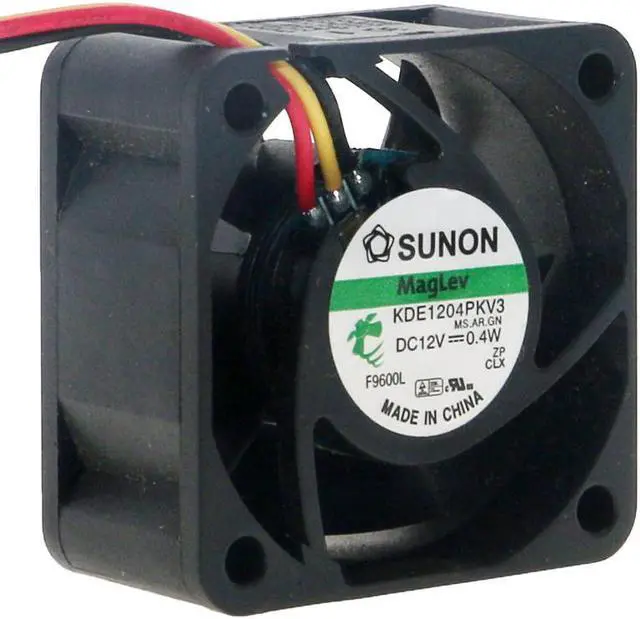 Main image of KDE1204PKV3 4cm 4020 40mm fan DC 12V 0.4W Magnetic levitation 3 line 3pin small ultra-quiet cooling fan