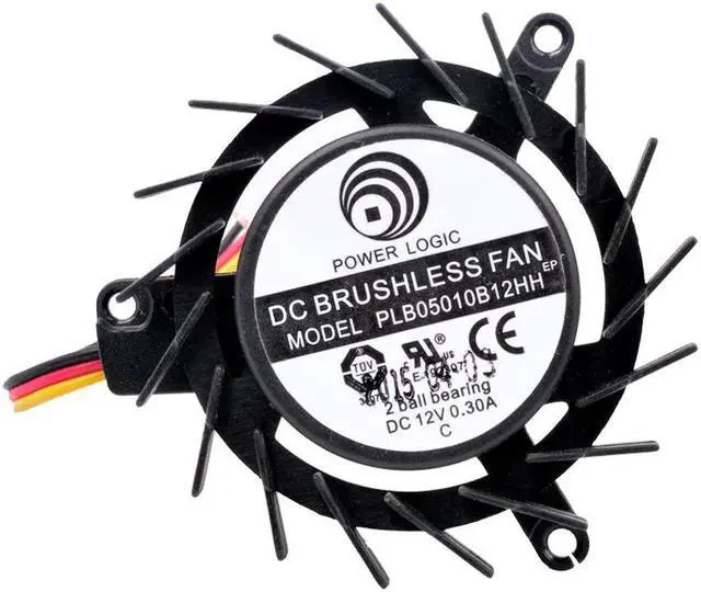 Main image of PLB05010B12HH 12V 0.30A diameter 45mm hole pitch 39mm dual ball graphics card cooling fan