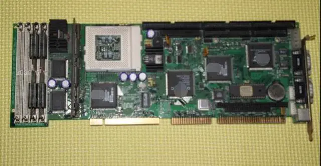 Main image of 100% OK IPC Board SBC-570 Rev.A1 Full-size CPU Card ISA PCI Industrial Embedded Mainboard PICMG1.0 With CPU RAM