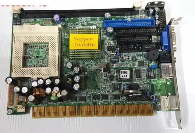 Main image of 100%OK Embedded IPC Board PCISA-3716EV-R4 Industrial motherboard Half-Size CPU Card PCISA-3716 Mainboard with CPU RAM