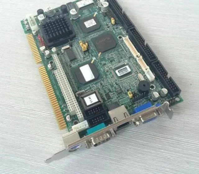 Main image of Nice Fanless Brand PCA-6751 B1 ISA Industrial PC Mainboard Half-Size CPU Card PICMG1.0  With CPU RAM LAN PC104