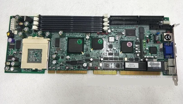 Main image of RAS-01L Very Nice IPC Board Full-size CPU Card ISA PCI Industrial Embedded Mainboard PICMG 1.0 Bus With P3 370 CPU RAM 1* LAN