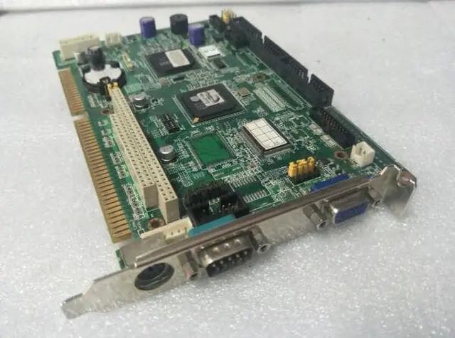 Main image of 100%OK PCA-6742LV Embedded IPC Board ISA Slot Industrial motherboard Half-Size CPU Card PICMG1.0 PCA-6742 PC/104