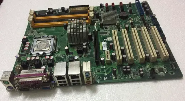 Main image of Mainboard M-322  100% OK IPC Embedded  industrial motherboard LGA775 DDR2 with CPU RAM VGA 5*PCI 2*LAN IPC Board