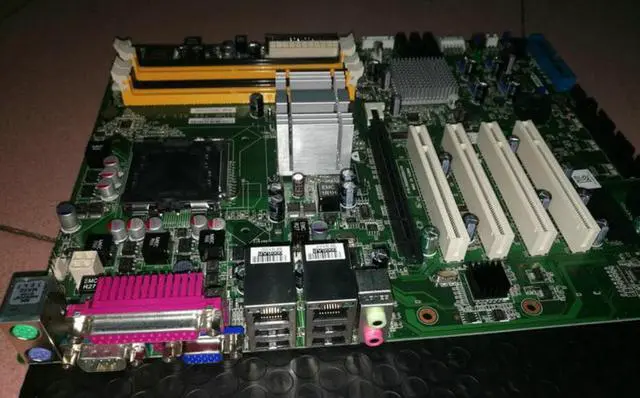 Main image of AIMB-766G2  100% Test OK IPC Mainboard REV.A1 AIMB-766 Q35 ATX Industrial Motherboard 4*PCI 1*LAN 4*COM With CPU RAM