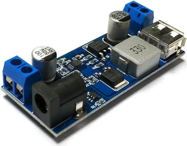Main image of FOR DC 5A Step-down Power Supply Module 24v 12V Wide Voltage 9-36V to 5V Power Converter XY-3606
