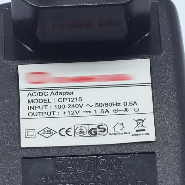 Main image of OIAGLH CP1215 +12V--1.5A External Diameter 5.5mm Power Adapter for Audio Amplifier TV Audio Charger CD Player