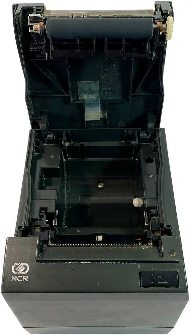 Alt view image 2 of 7 - NCR 7197-2001-9001 Thermal Receipt Printer for Supermarket Store w/ AC Adapter