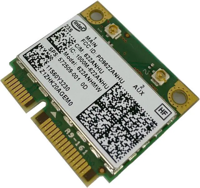 Alt view image 2 of 4 - Intel 622ANHU Advanced-N Wi-Fi Card 60Y3231 for Lenovo T410 T420 Laptop