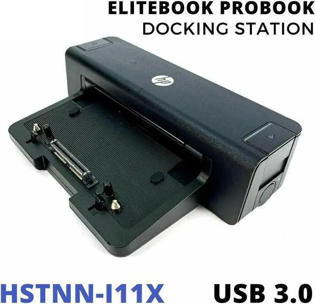Main image of HP USB 3.0 Docking Station Port Replicator for EliteBook Laptops 685339-002