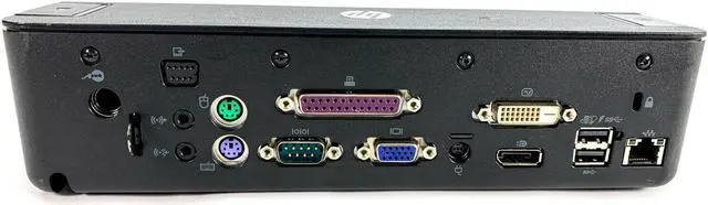 Alt view image 3 of 5 - HP USB 3.0 Docking Station Port Replicator for EliteBook Laptops 685339-002
