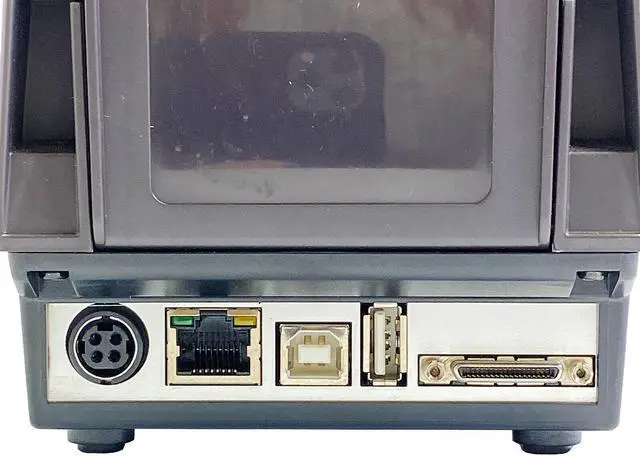 Alt view image 6 of 7 - CognitiveTPG CXT2-1300 Barcode Thermal Transfer Printer LAN USB with AC Adapter